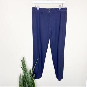 Tory Burch | Navy Wool Ankle Dress Pants